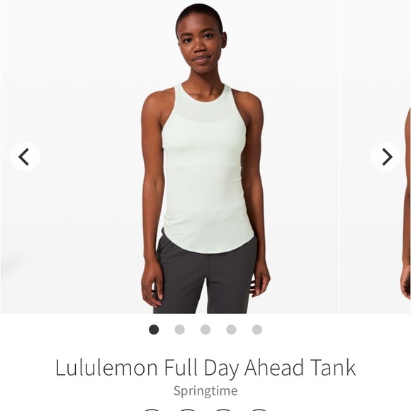 lululemon athletica Tops - Lululemon full day ahead tank NWT